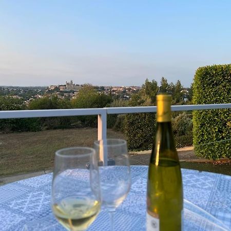9 Ecluses Canal Du Midi-Maison T3 Belle Vue Avec Piscine Béziers Dış mekan fotoğraf